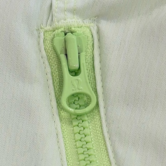 Lululemon Street To Studio Jacket Size 8 In Faded Zap Neon Lime Green - Picture 6 of 13